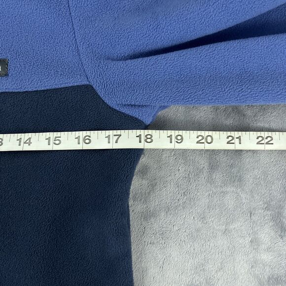 Columbia Womens Foster Creek Blue Fleece T-Snap Pullover Size XS Style XL0359 - Picture 7 of 8